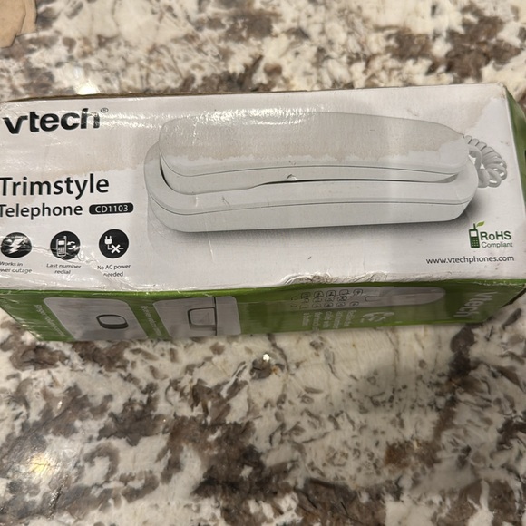 Brand new still in the box never had the tissue paper out of it vtech phone - Picture 3 of 6